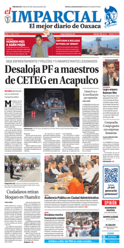Ciudadanos retiran bloqueo en Huatulco