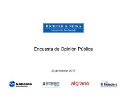 la encuesta de Dichter & Neira