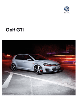 Descargar Ficha Técnica Golf GTI Año Modelo 2015