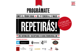 Fórum Ciudad - Fórum Gastronómico Coruña 2015