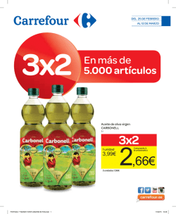 3x2 - Carrefour