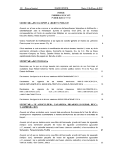 Diario Oficial: Indice 24-02-2015