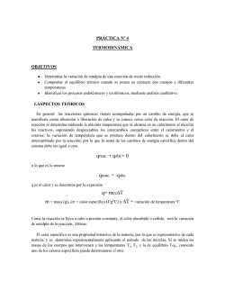 practica nº4 termodinamica ii 2004