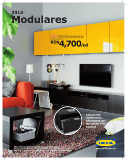 Catálogo IKEA Modulares 2015