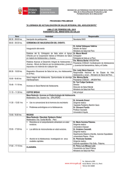 OFICIO N° 2008-DGSP/MINSA