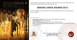 SEMANA SANTA MADRID 2015 - Hermandad de los Gitanos – Madrid