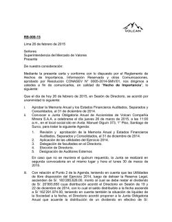 27022015 convocatoria junta ordinaria