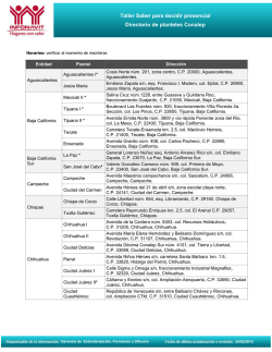 consulta el directorio de planteles
