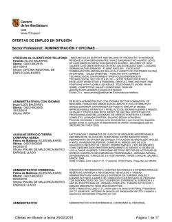 illes balears - Sistema Nacional de Empleo.
