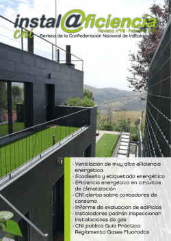 &middot; Ventilaci&oacute;n de muy alta eficiencia energ&eacute;tica &middot; Ecodise&ntilde;o y