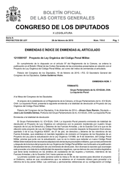 boletín oficial de las cortes generales congreso de los diputados