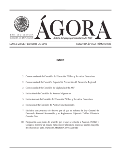 Ágora completa - Grupo Parlamentario del PRD