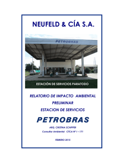Cuyo Proponente es la Empresa NEUFELD & CIA