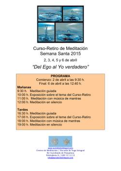 Curso Intensivo Meditación Semana Santa 2015.doc