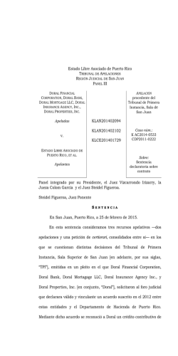 Estado Libre Asociado de Puerto Rico v. KLAN201402094