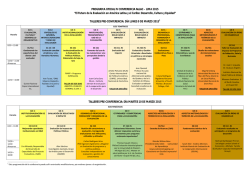 PROGRAMA OFICIAL IV CONFERENCIA ReLAC – LIMA 2015 “El