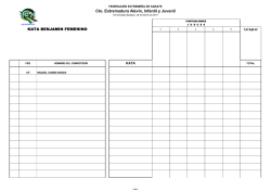 Sorteo Campeonato de Extremadura Infantil