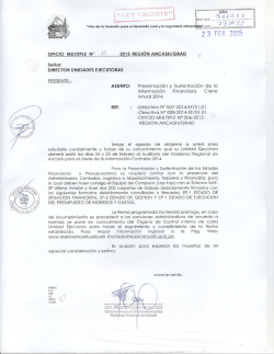 " rn. 2m5 - Gobierno Regional de Ancash