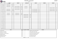 PSICOLOG&Iacute;A - Psicolog&iacute;a 2014 24/02/2015