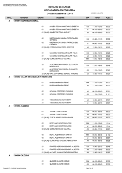 OFERTA ACADEMICA 1-2015 - ECONOMIA - 23-02