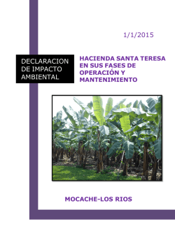 declaracion de impacto santa teresa