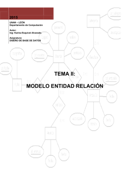modelo entidad relación idad relación