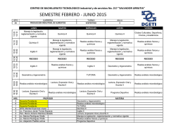 alimentos - CBTis 217