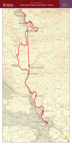 Camino Natural de Plazaola. Tramo Lekunberri