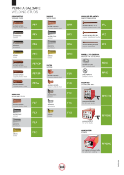 Welding studs leaflet 2015