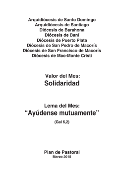 Descargar - Pastoral Juvenil de Santo Domingo