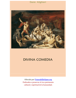 DIVINA COMEDIA - Venerabilis Opus