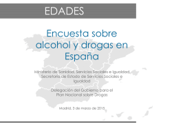 Encuesta sobre Alcohol y Drogas 2013/2014