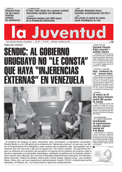 en venezuela - Diario la Juventud