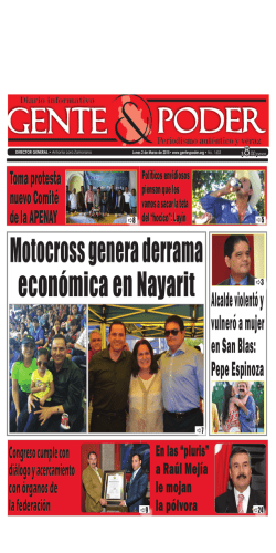 Lunes 2 de Marzo de 2015