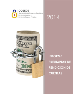 CORPORACION DEL SEGURO DE DEPOSITOS