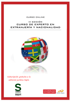 curso de experto en extranjería y nacionalidad