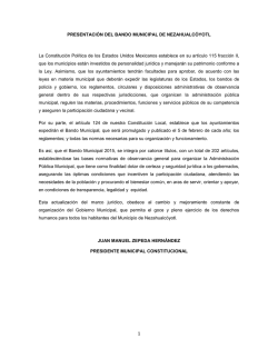 Nezahualcóyotl 2015 - Gobierno del Estado de México