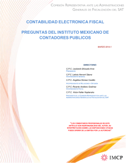 contabilidad electronica fiscal preguntas del instituto