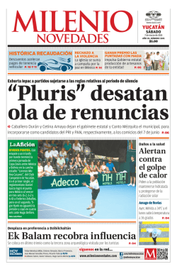 “Pluris” desatan ola de renuncias