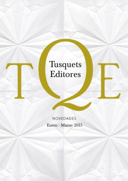 Descargar pdf - Tusquets Editores