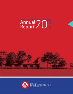 Annual Report 2014-2015 - COJOWA