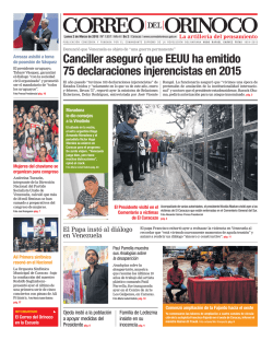 Descargar PDF - Correo del Orinoco