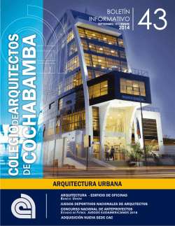 Descargar - Colegio de Arquitectos Cochabamba
