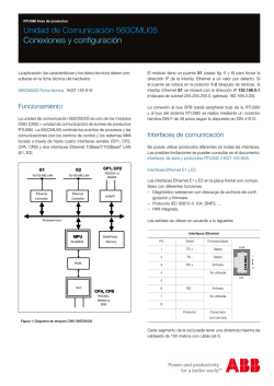 560CMU05 Conexiones y configuración (Español - pdf
