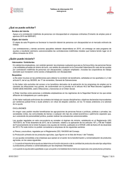 Apoyo a la contratación indefinida de personas con discapacidad