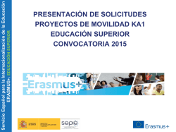 PROGRAMA ERASMUS