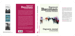 Zygmunt Bauman Leonidas Donskis Ceguera moral