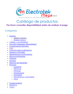 Catalogo ElectrotekMega sas