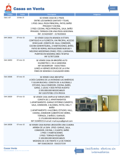 Casas en Venta