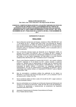 Fijación eólicas nuevas RCR-855-2012